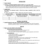 Ib Biology Lab Report Format in Biology Lab Report Template
