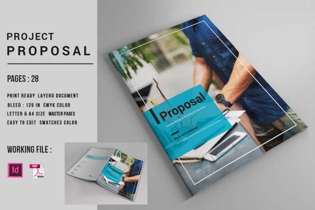 Indesign Business Proposal Template On Behance intended for Business Proposal Template Indesign