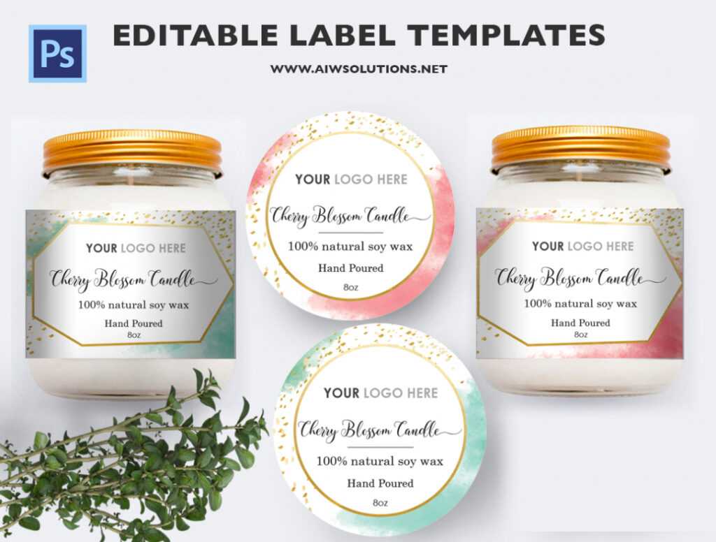 Label Template Id19 within Food Product Labels Template