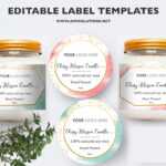 Label Template Id19 within Food Product Labels Template