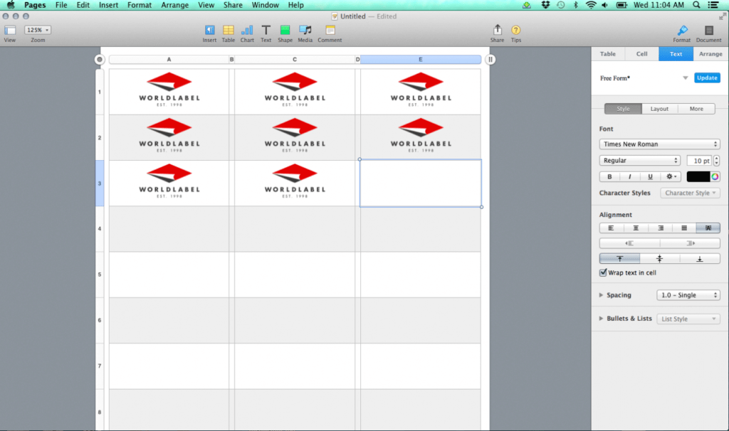 Label Templates For Pages For A Mac Released | Free in Return Address Label Template For Mac