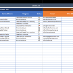 Lead Tracking Excel Template - Customer Follow Up Sheet within Sales Lead Report Template