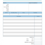Mac Invoice Template intended for Free Invoice Template Word Mac