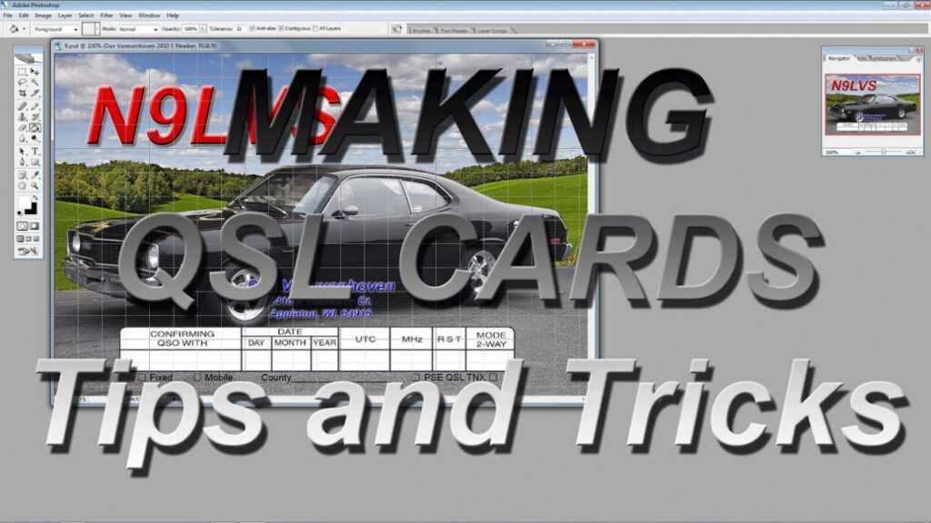 Making Qsl Cards-Tips And Tricks within Qsl Card Template