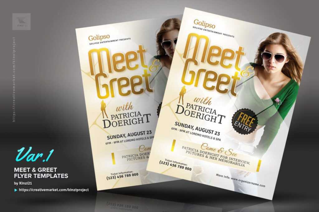 Meet And Greet Flyer Template ~ Addictionary with regard to Meet And Greet Flyer Template