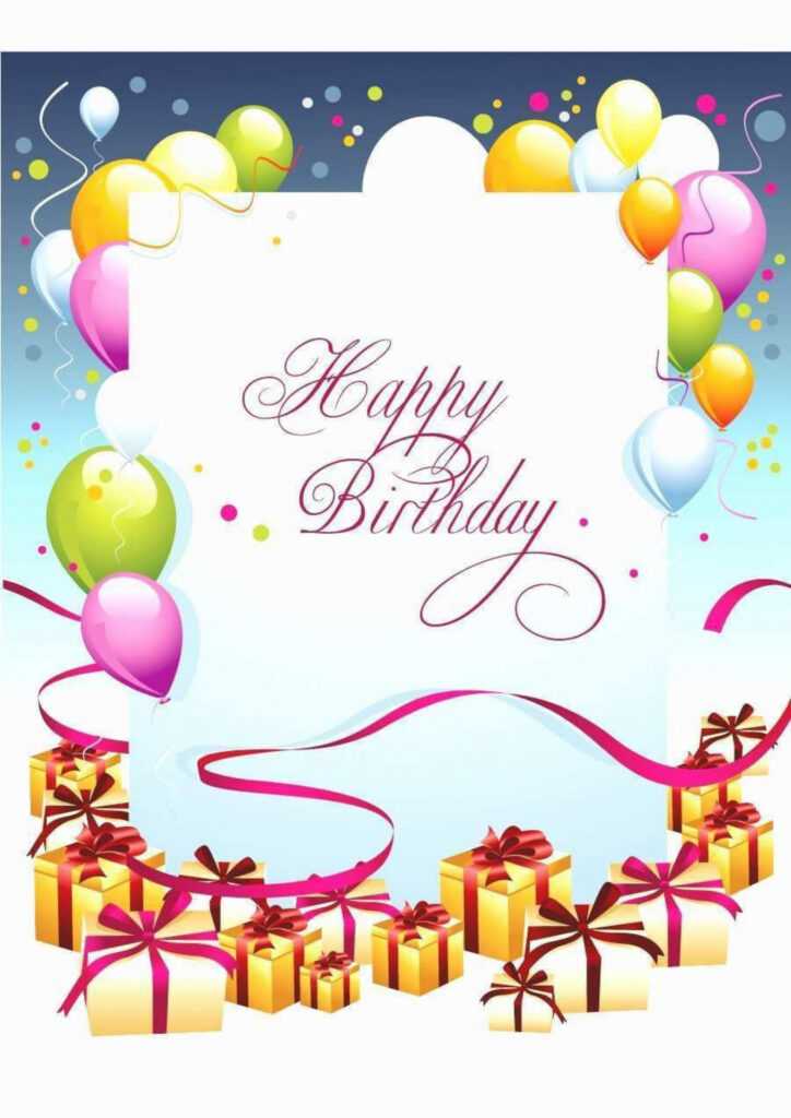 Microsoft Word Birthday Card Template ~ Addictionary intended for Microsoft Word Birthday Card Template