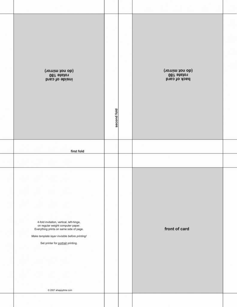 Microsoft Word Postcard Template 4 Per Page ~ Addictionary for 4 To A Page Postcard Template