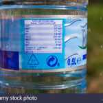 Mineral Water Label High Resolution Stock Photography And intended for Mineral Water Label Template