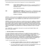 Mutual Non-Disclosure Agreement Template | By Business-In-A-Box™ with regard to Mutual Confidentiality Agreement Template