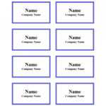 Name Badge Template Word ~ Addictionary pertaining to Name Tag Template Word 2010