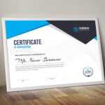 Nemesis Professional Landscape Certificate Template 000847 inside Landscape Certificate Templates