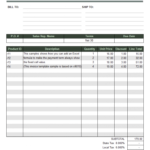 Net 30 Invoice Sample with Net 30 Invoice Template