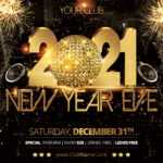 New Year 2021 with regard to New Years Eve Flyer Template
