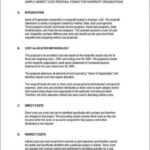 Non-Profit Proposal Template Examples pertaining to Non Profit Proposal Template