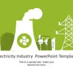 Nuclear Power Plant Vector For Electricity Industry pertaining to Nuclear Powerpoint Template