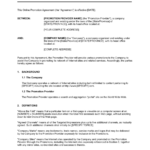 Online Promotion Agreement Template | By Business-In-A-Box™ with regard to Land Promotion Agreement Template