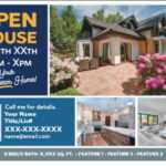 Open House Real Estate Postcards For Realtors intended for Open House Postcard Template