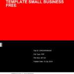 Operations Manual Template Small Business Free By regarding Small Business Operations Manual Template