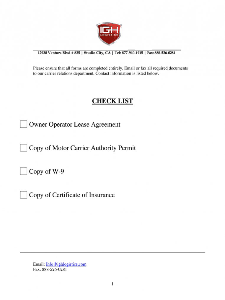 Owner Operator Lease Agreement - Fill Out And Sign Printable Pdf Template |  Signnow in Owner Operator Lease Agreement Template