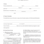 Pasture Lease Agreement Blank Template - Fill Out And Sign Printable Pdf  Template | Signnow with Ranch Lease Agreement Template