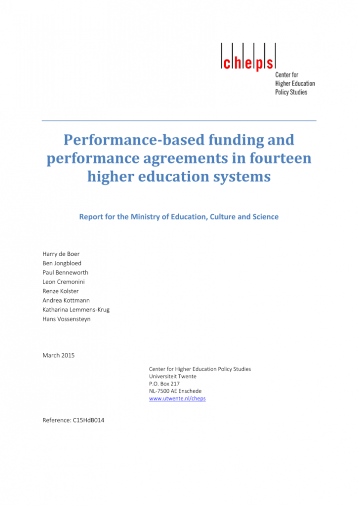 Pdf) Performance-Based Funding And Performance Agreements In pertaining to Commonwealth Low Risk Grant Agreement Template