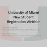 Ppt - University Of Miami New Student Registration Webinar pertaining to University Of Miami Powerpoint Template