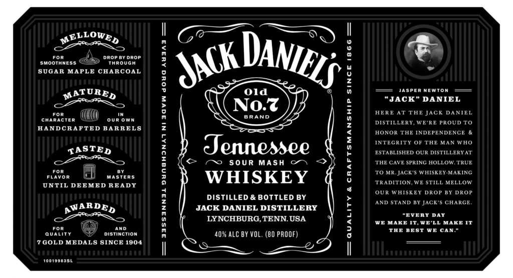 Printable Jack Daniels Label - Pensandpieces for Blank Jack Daniels Label Template