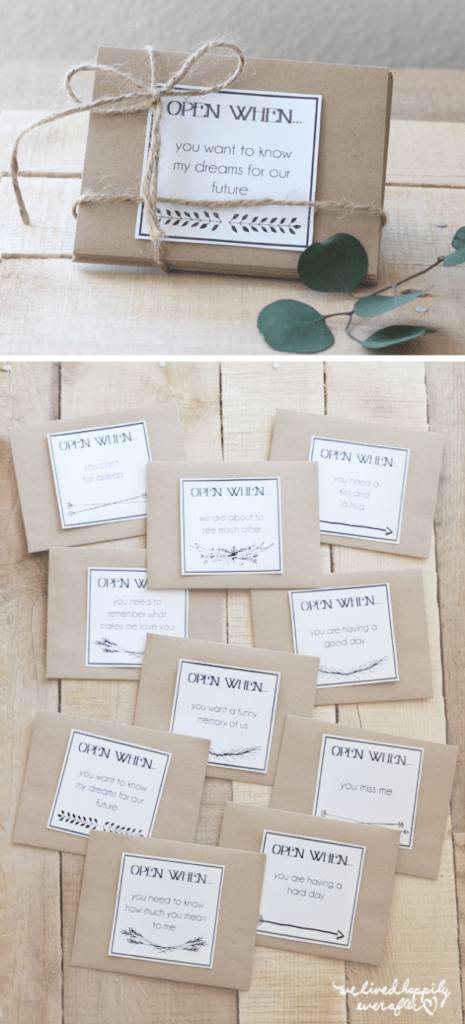 Printable &quot;Open When&quot; Envelope Labels For Long Distance throughout Open When Letters Template