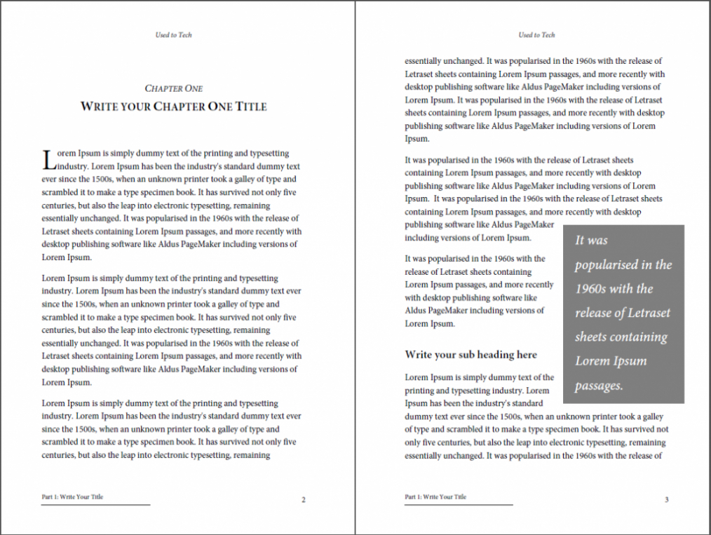 How To Create A Book Template In Word Creative Template Inspiration