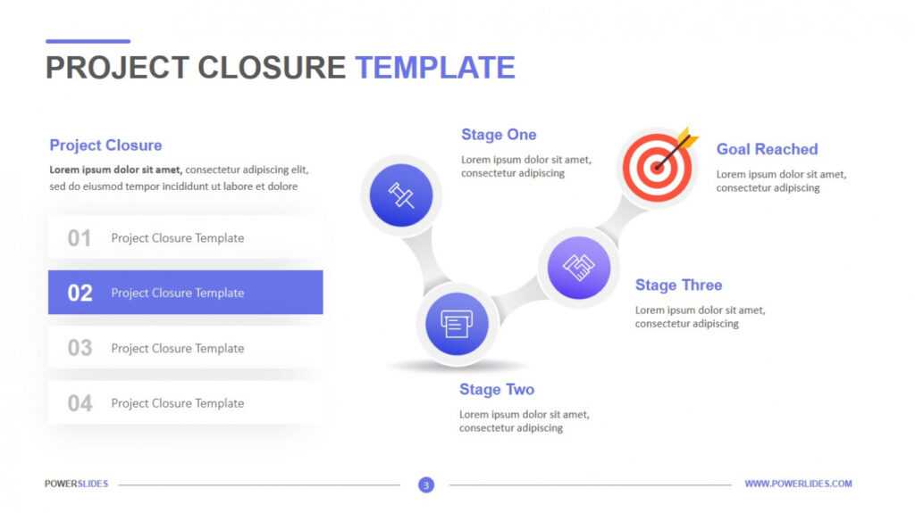 Project Closure Template | 7,000+ Slides | Powerslides™ throughout Project Closure Report Template Ppt