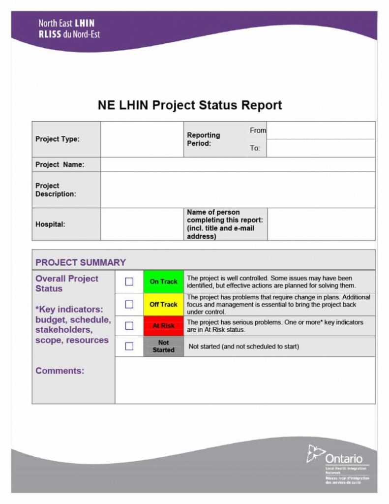 Project Status Report Template Word 2010 - Best Layout Templates intended for Project Status Report Template Word 2010