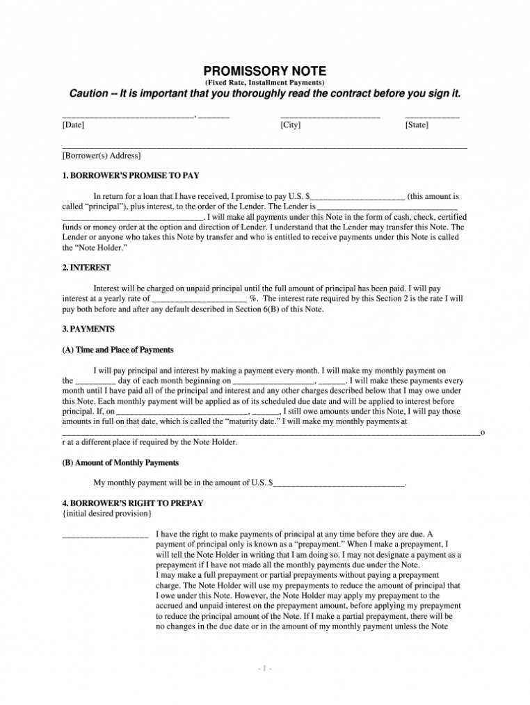 Promissory Note Real Estate - Fill Out And Sign Printable Pdf Template |  Signnow throughout Promissory Note Real Estate Template