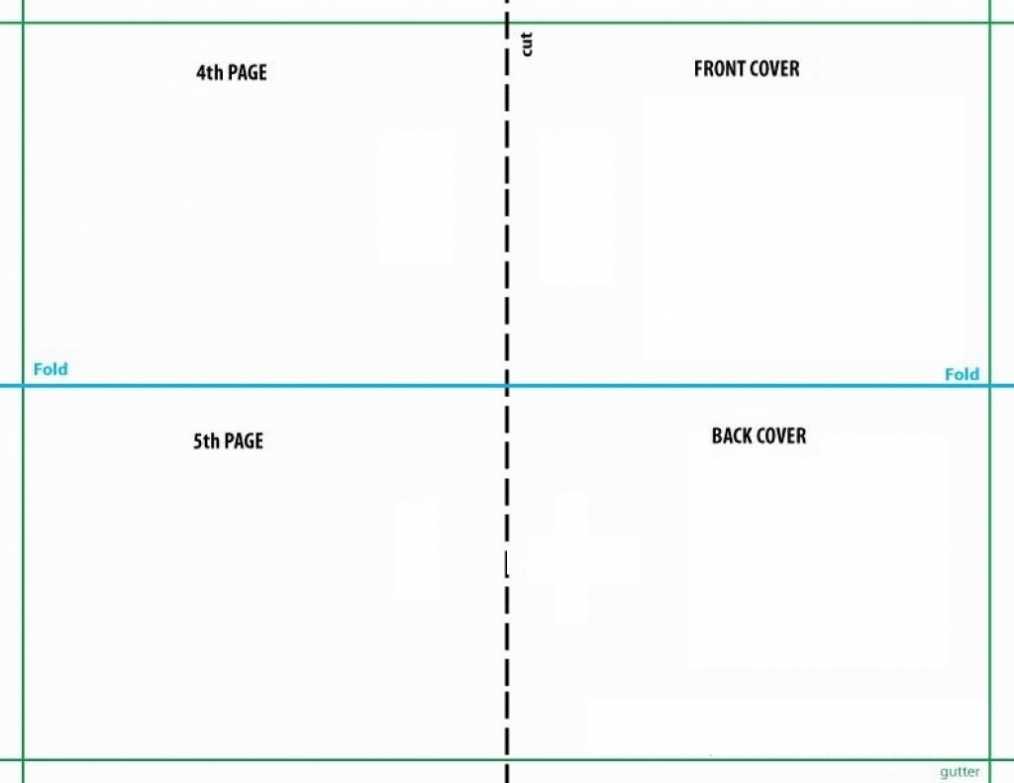 Quarter Fold Card Template ~ Addictionary within Blank Quarter Fold Card Template