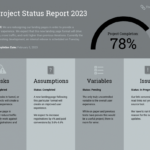 Quarterly Project Status Progress Report Template intended for Quarterly Status Report Template