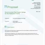 Real Estate Agency Listings Sample Proposal - 5 Steps within Real Estate Proposal Template