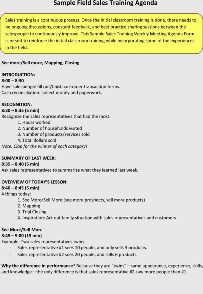 Sale Meeting Agenda Template ~ Addictionary within Sales Meeting Agenda Templates