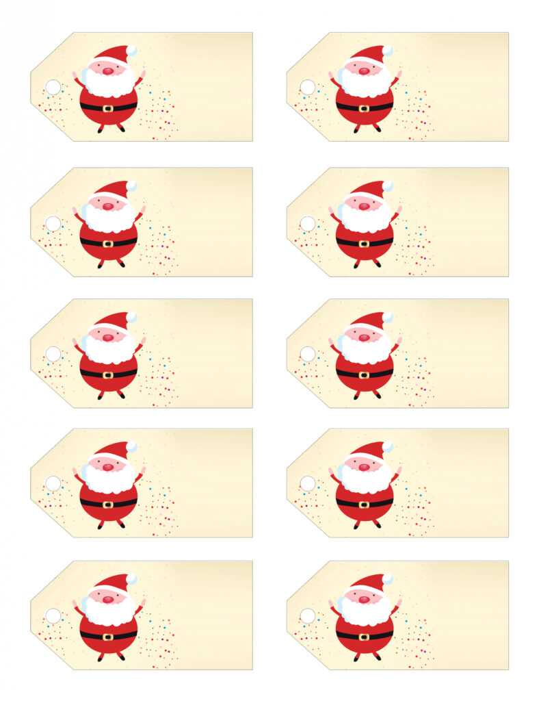 Santa'S Little Gift To You! Free Printable Gift Tags And in Secret Santa Label Template