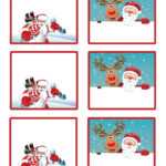 Santa'S Little Gift To You! Free Printable Gift Tags And in Xmas Labels Templates Free