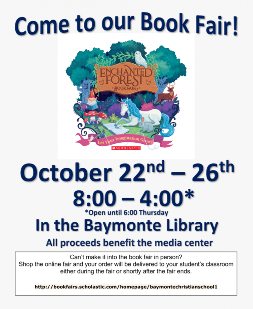 Scholastic Book Fair Flyer Enchanted Forest , Free for Scholastic Book Fair Flyer Template