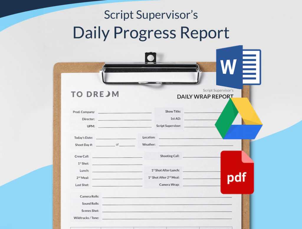 Script Supervisor Report Explained (With Free Template pertaining to Script Supervisor Notes Template