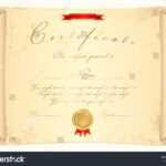 Scroll Certificate Completion Template Parchment Paper Stock for Scroll Certificate Templates