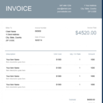 Self-Employed Invoice Template | Free Download | Send In Minutes with regard to Invoice For Self Employed Template