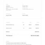 Self Employed Invoice Template | Hours Worked Template - Bonsai within Self Employed Invoice Template Uk