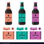 Set Templates Label For Craft Beer Royalty Free Vector Image pertaining to Craft Label Templates