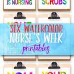 Six Nurses Week Printables | I Should Be Mopping The Floor pertaining to Nurses Week Flyer Templates