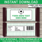 Soccer Hershey Candy Bar Wrappers Template throughout Hershey Labels Template
