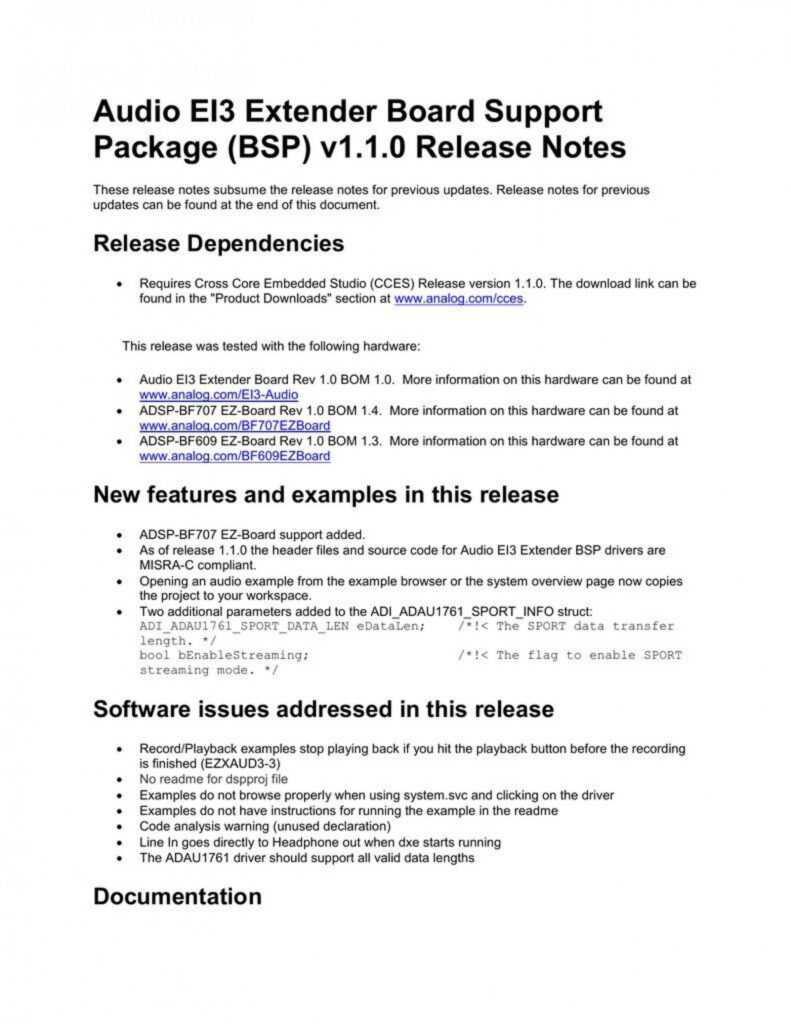 Software Release Note Template ~ Addictionary intended for Software Release Notes Document Template