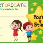 Star Award Certificate Template - Sample Professional Templates pertaining to Star Award Certificate Template