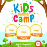 Summer Camp Flyer Template ~ Addictionary with regard to Free Summer Camp Flyer Template