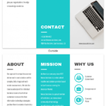 Technology Tri-Fold Brochure Template within Technical Brochure Template